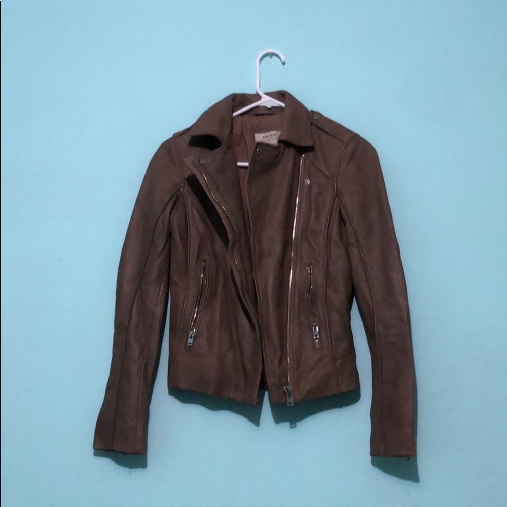 Leather jacket